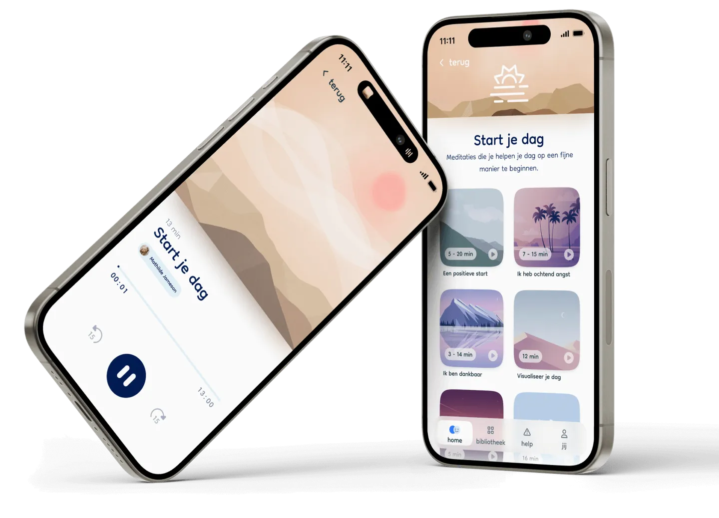 Luisterrust app