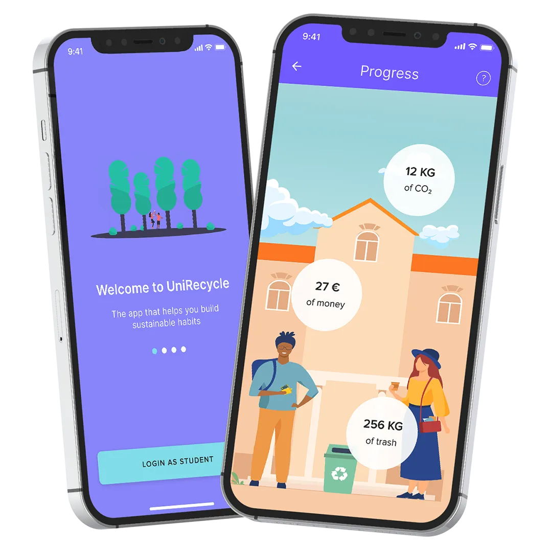 App design Unirecycle