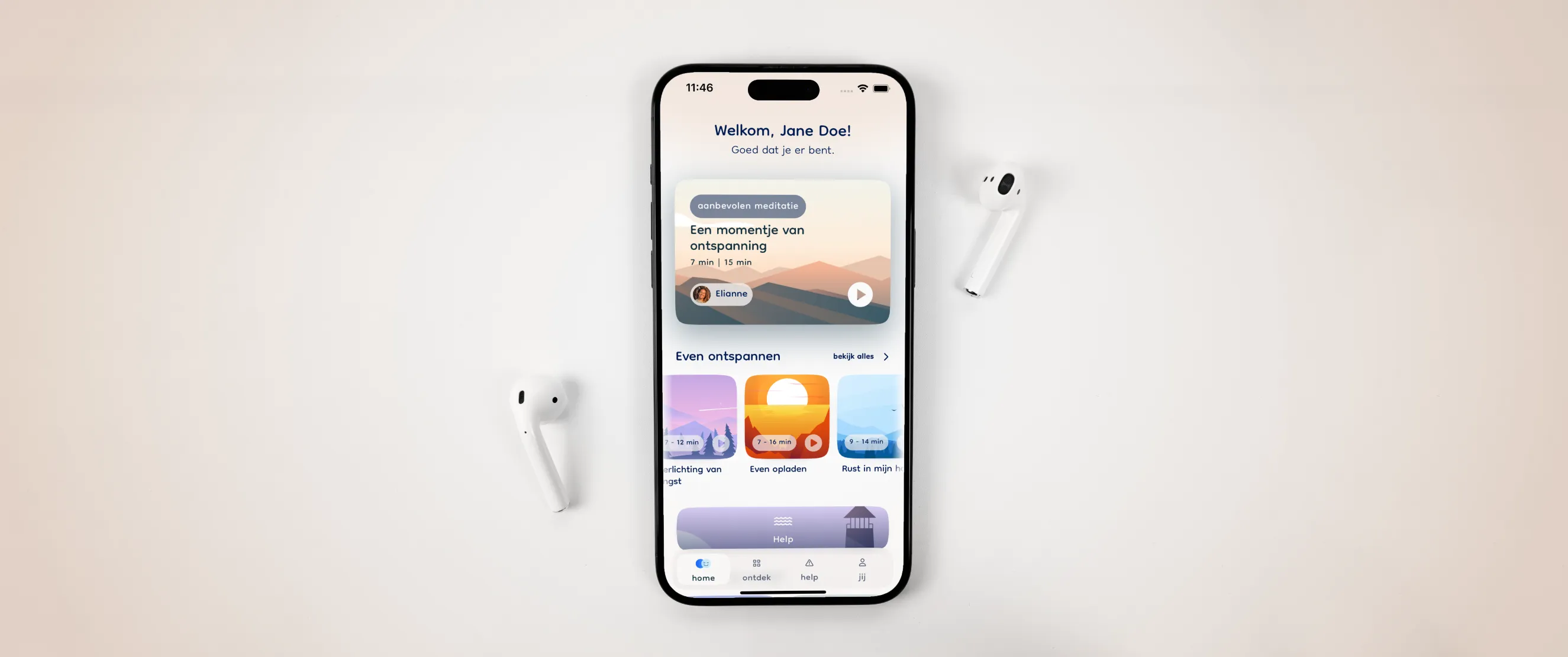 Luisterrust app