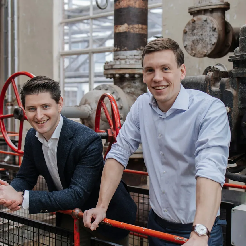Nick Verbeet & Glenn Bergmans, bestuur van Dutch Coding Company
