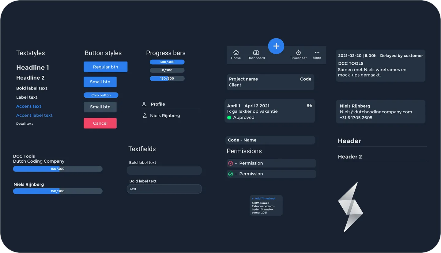 Design system Tools app