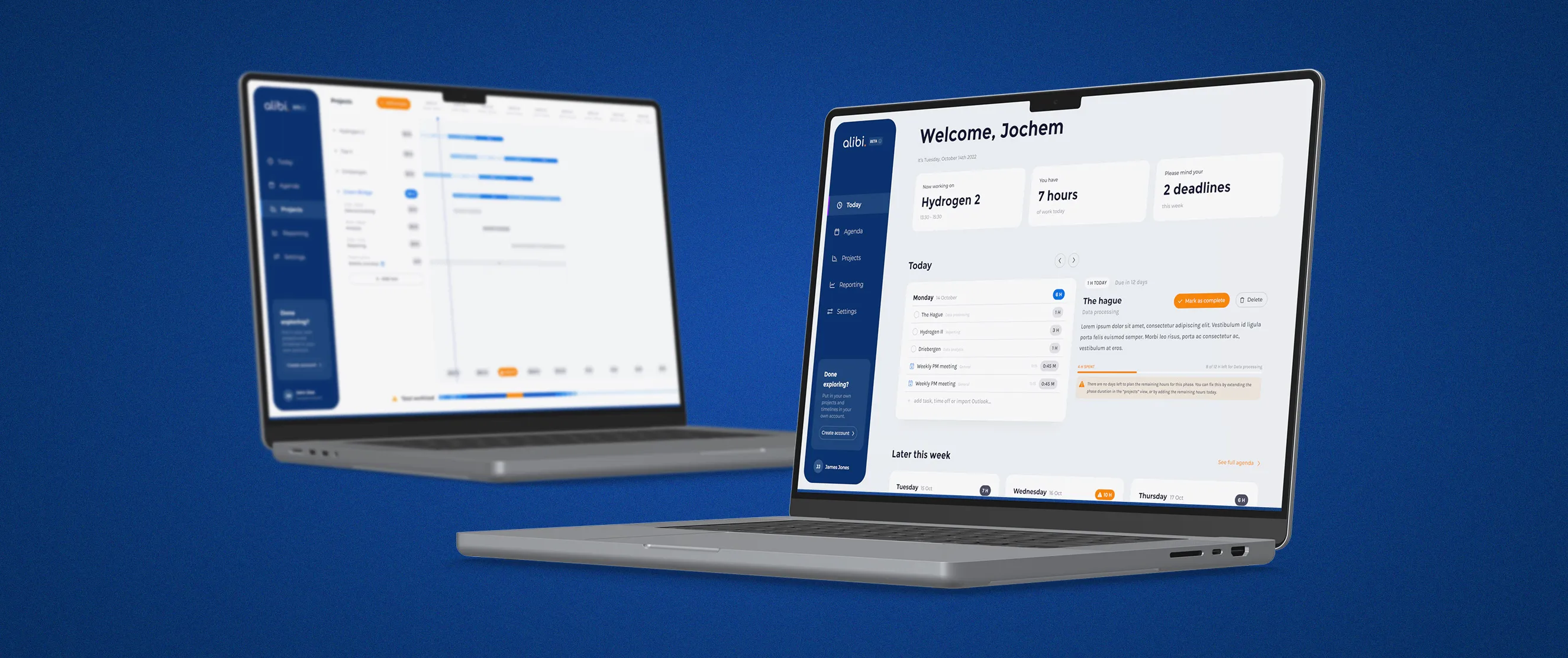 Planning tool alibi