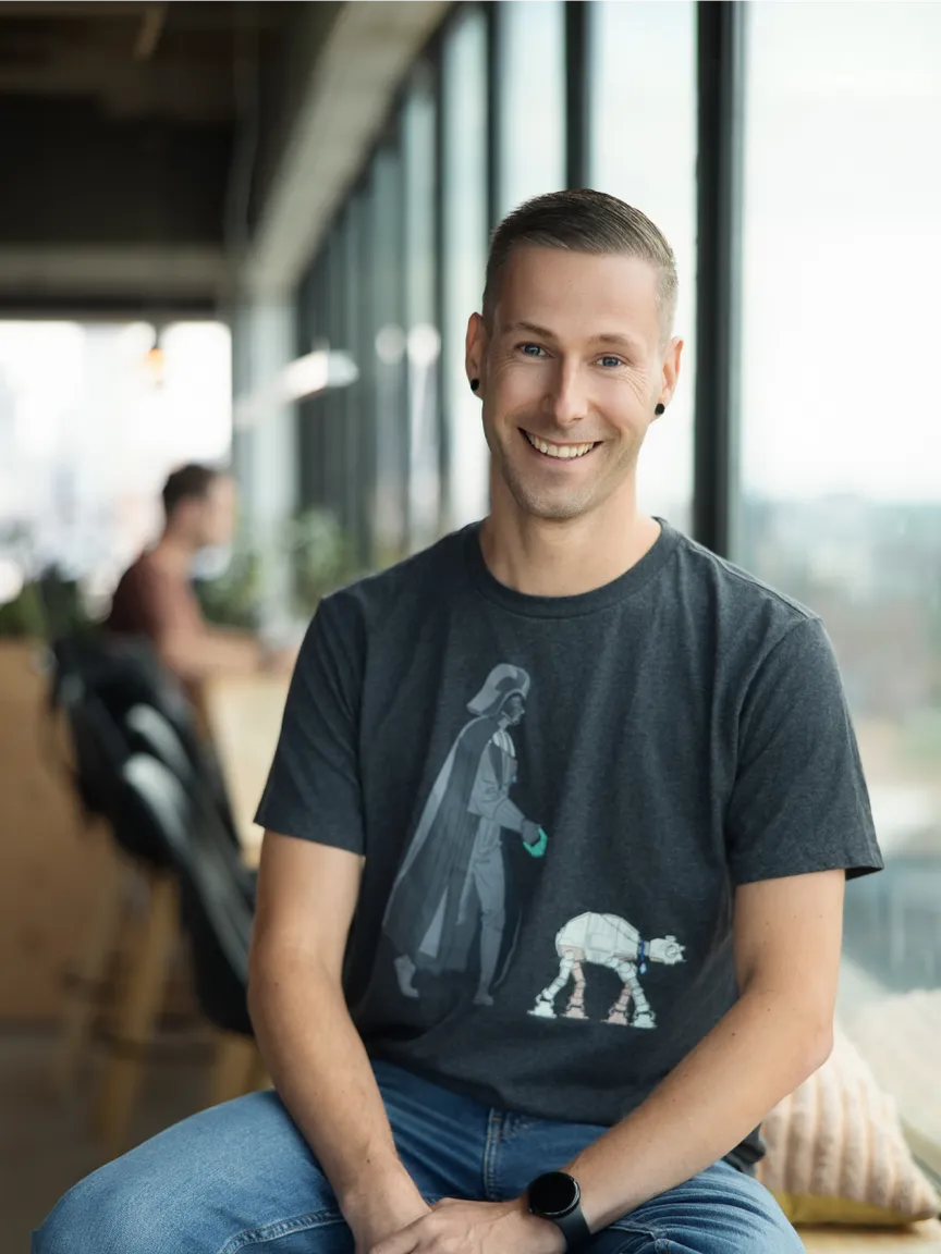 Portrait van Job Guldemeester