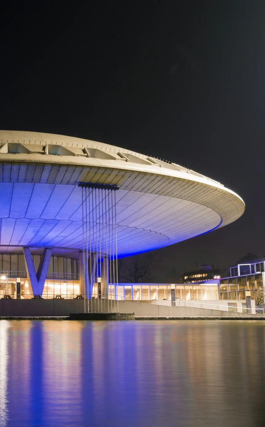 Het Microlab-gebouw op Strijp-S in Eindhoven